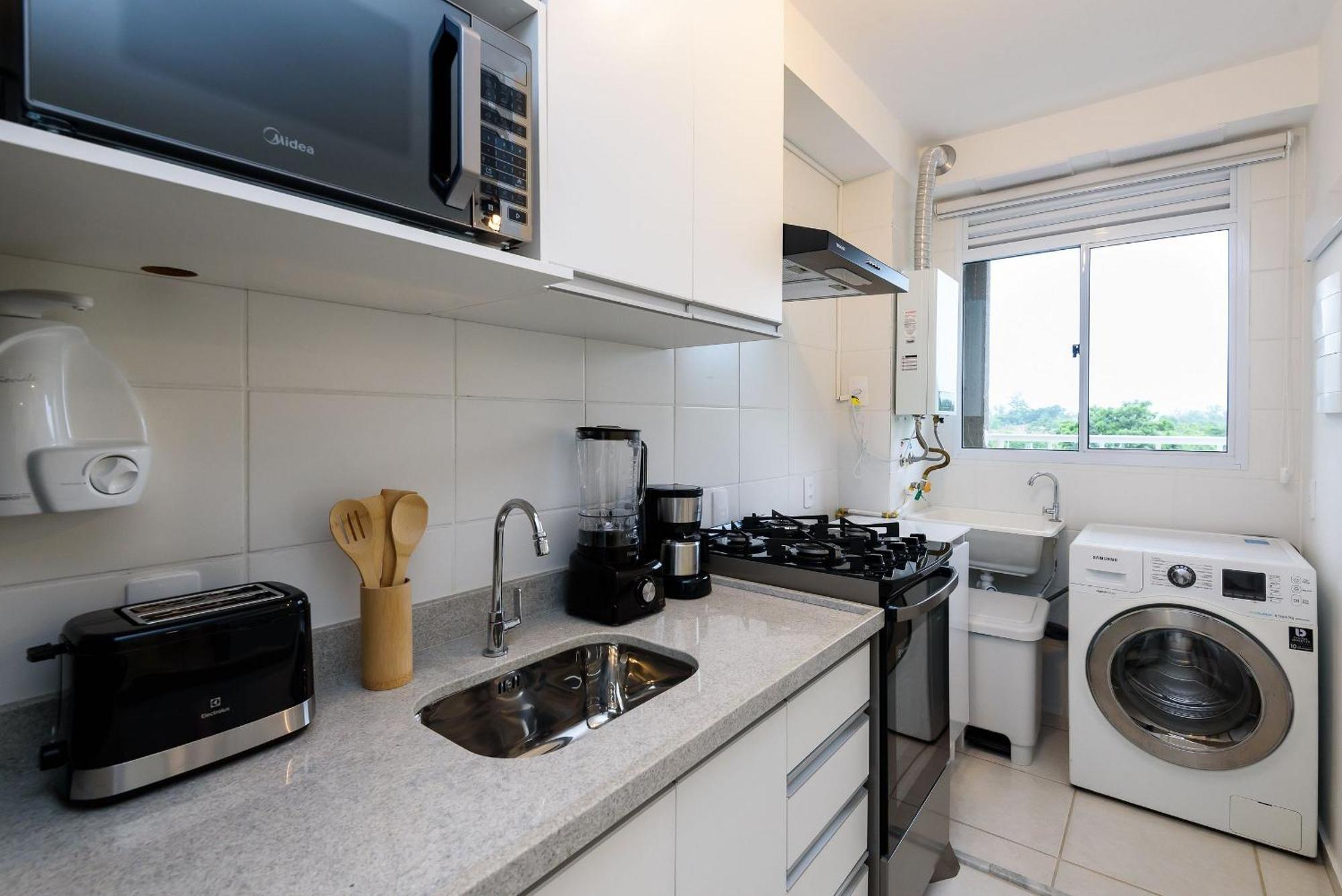 3qtos Moderno A 5min Do Rio Centro | Eb 10333/509 Apartemen Rio de Janeiro