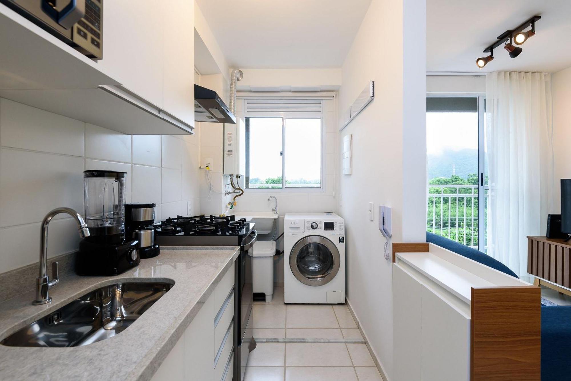 3qtos Moderno A 5min Do Rio Centro | Eb 10333/509 Apartemen Rio de Janeiro